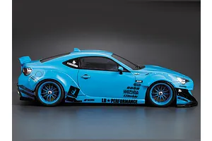 Killerbody 1/10 Wide Body Clear Unpainted Kit for Toyota 86/Subaru BRZ Body Shells image 56555