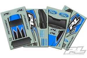 Pro-Line 1/5 Traxxas X-Maxx 2017 Ford F-150 Raptor Pre-Cut Black Painted Body Shell image 56649