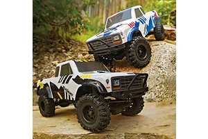 Element RC Enduro24 Sendero Trail Truck RC Rock Crawler Electric 4WD 1/24 Scale RTR - Yellow & Black image 56705