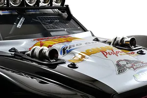 RPM Chrome Bonnet Mount Twin Turbos 2Pcs image 56803