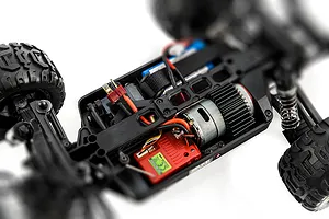 BlackZon Slyder MT RC Monster Truck Electric 4WD 1/16 Scale RTR - Gold image 56835