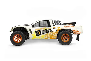 HPI Jumpshot SC Flux RC Short Course Truck Electric Brushless 4WD 1/10 Scale RTR - Orange image 56917