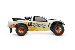 HPI Jumpshot SC Flux RC Short Course Truck Electric Brushless 4WD 1/10 Scale RTR - Orange image 56918