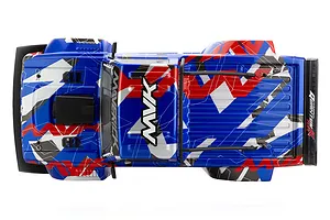 Maverick Quantum R Flux RC Race Truck Electric Brushless 4WD 1/8 Scale RTR - Blue/Red image 56972