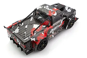 Maverick Quantum R Flux RC Race Truck Electric Brushless 4WD 1/8 Scale RTR - Grey/Red image 56977