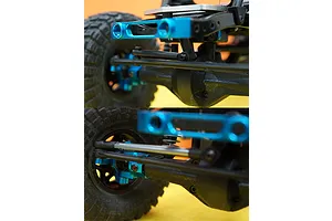 Yeah Racing Gunmetal Aluminium 6x60mm Linkages w/ 3mm Thread 2Pcs image 6