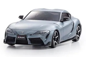 Kyosho Mini-Z Toyota GR Supra RC Drift Car Electric AWD RTR - Matt Storm Grey Metallic image 57294