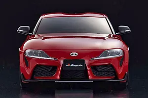 Kyosho Mini-Z Toyota GR Supra RC Drift Car Electric AWD RTR - Prominence Red image 57304