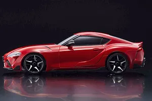 Kyosho Mini-Z Toyota GR Supra RC Drift Car Electric AWD RTR - Prominence Red image 57305