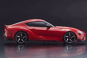 Kyosho Mini-Z Toyota GR Supra RC Drift Car Electric AWD RTR - Prominence Red image 57306