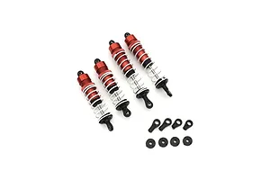 Kyosho Red Aluminium Complete Shock Set image 57395