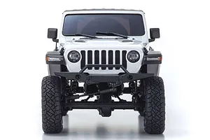 Kyosho Mini-Z Jeep Wrangler Unlimited Rubicon RC Rock Crawler Electric 4WD RTR - Bright White image 57409