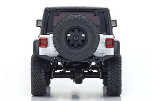Kyosho Mini-Z Jeep Wrangler Unlimited Rubicon RC Rock Crawler Electric 4WD RTR - Bright White image 57410