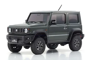 Kyosho Mini-Z Suzuki Jimny Sierra RC Rock Crawler Electric 4x4 RTR - Jungle Green (Team Wheelie Bin) image 57417