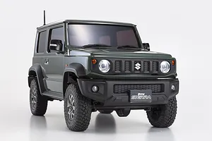 Kyosho Mini-Z Suzuki Jimny Sierra RC Rock Crawler Electric 4x4 RTR - Jungle Green (Team Wheelie Bin) image 57418