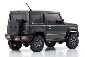 Kyosho Mini-Z Suzuki Jimny Sierra RC Rock Crawler Electric 4x4 RTR - Jungle Green (Team Wheelie Bin) image 57419