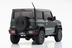 Kyosho Mini-Z Suzuki Jimny Sierra RC Rock Crawler Electric 4x4 RTR - Jungle Green (Team Wheelie Bin) image 57420