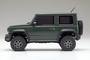 Kyosho Mini-Z Suzuki Jimny Sierra RC Rock Crawler Electric 4x4 RTR - Jungle Green (Team Wheelie Bin) image 57421