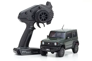 Kyosho Mini-Z Suzuki Jimny Sierra RC Rock Crawler Electric 4x4 RTR - Jungle Green (Team Wheelie Bin) image 57424