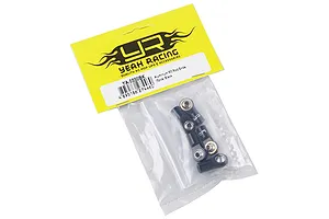 Yeah Racing Aluminium M3 Rod Ends 5Pcs - Black image 57525