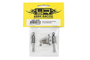 Yeah Racing Black Aluminium 37mm SCX24 Internal Shocks 2Pcs w/ Hardware image 57539