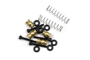 Yeah Racing Black Aluminium 37mm SCX24 Internal Shocks 2Pcs w/ Hardware image 57540