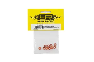 Yeah Racing Orange Aluminium M3 Countersunk Washers 10Pcs image 57561