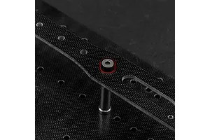 Yeah Racing Red Aluminium M3 Countersunk Washers 10Pcs image 57566