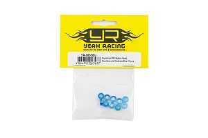 Yeah Racing Blue Aluminium M3 Button Head Countersunk Washers 10Pcs image 57576