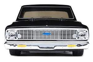 Losi V-100 1972 Chevy C10 RC Pick-Up Truck Electric 4WD 1/10 Scale RTR - Black image 57699