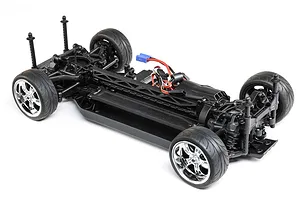 Losi V-100 1972 Chevy C10 RC Pick-Up Truck Electric 4WD 1/10 Scale RTR - Black image 57704