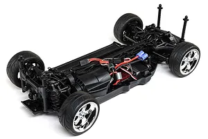 Losi V-100 1972 Chevy C10 RC Pick-Up Truck Electric 4WD 1/10 Scale RTR - Black image 57705