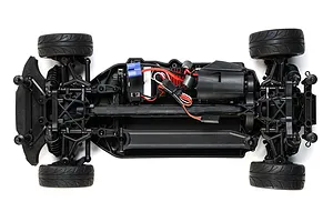 Losi V-100 1972 Chevy C10 RC Pick-Up Truck Electric 4WD 1/10 Scale RTR - Black image 57707