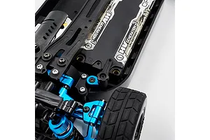 Yeah Racing Blue Aluminium Quick Change Battery Mounts 2Pcs image 57751