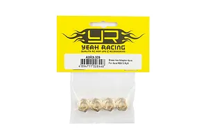 Yeah Racing 12mm Brass Wheel Hex Adapters +8mm 4Pcs image 57759