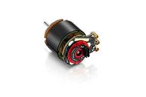 Hobbywing Xerun D10 10.5T 4600Kv Sensored Brushless Motor - Red Passion Edition image 57809