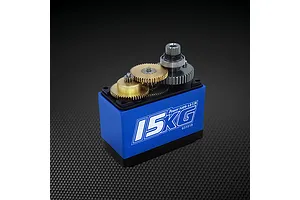 Power HD Blue Aluminium LW-15MG Standard 15kg 7.2v Metal Geared Waterproof Servo image 57960