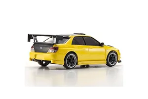 Kyosho Mini-Z Subaru Impreza with Aero Kit & CFRP Hood RC Drift Car Electric AWD RTR - Metallic Yellow image 58098