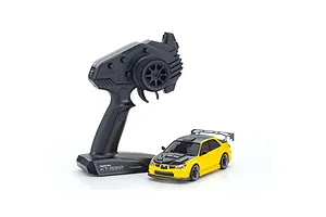 Kyosho Mini-Z Subaru Impreza with Aero Kit & CFRP Hood RC Drift Car Electric AWD RTR - Metallic Yellow image 58099