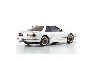 Kyosho Mini-Z Nissan Silvia K's S13 with Aero Kit RC Drift Car Electric AWD RTR - Pearl White image 58101