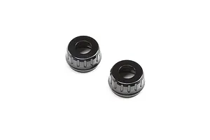 Losi Black Aluminium Lower Shock Caps 2Pcs