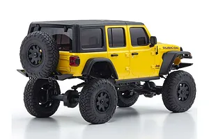 Kyosho Mini-Z Jeep Wrangler Unlimited Rubicon RC Rock Crawler Electric 4WD RTR - Hellayella image 58250