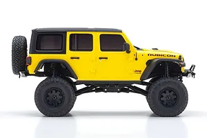 Kyosho Mini-Z Jeep Wrangler Unlimited Rubicon RC Rock Crawler Electric 4WD RTR - Hellayella image 58252