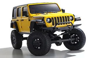 Kyosho Mini-Z Jeep Wrangler Unlimited Rubicon RC Rock Crawler Electric 4WD RTR - Hellayella image 58254