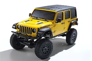 Kyosho Mini-Z Jeep Wrangler Unlimited Rubicon RC Rock Crawler Electric 4WD RTR - Hellayella image 58255