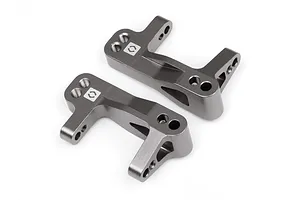 HPI Grey-Silver Aluminium Hub Carriers (C-Hubs) 2Pcs image 58775