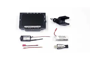 Kyosho 2.4Ghz FPV Onboard Monitor with LiPo & USB Charger image 58959