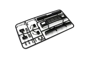 Kyosho Black Body Plastic Parts Set. image 58974