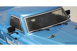 Kyosho Black Body Plastic Parts Set. image 58975