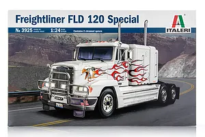 Italeri 1/24 Freightliner FLD 120 Special Scaled Plastic Model Kit image 59083